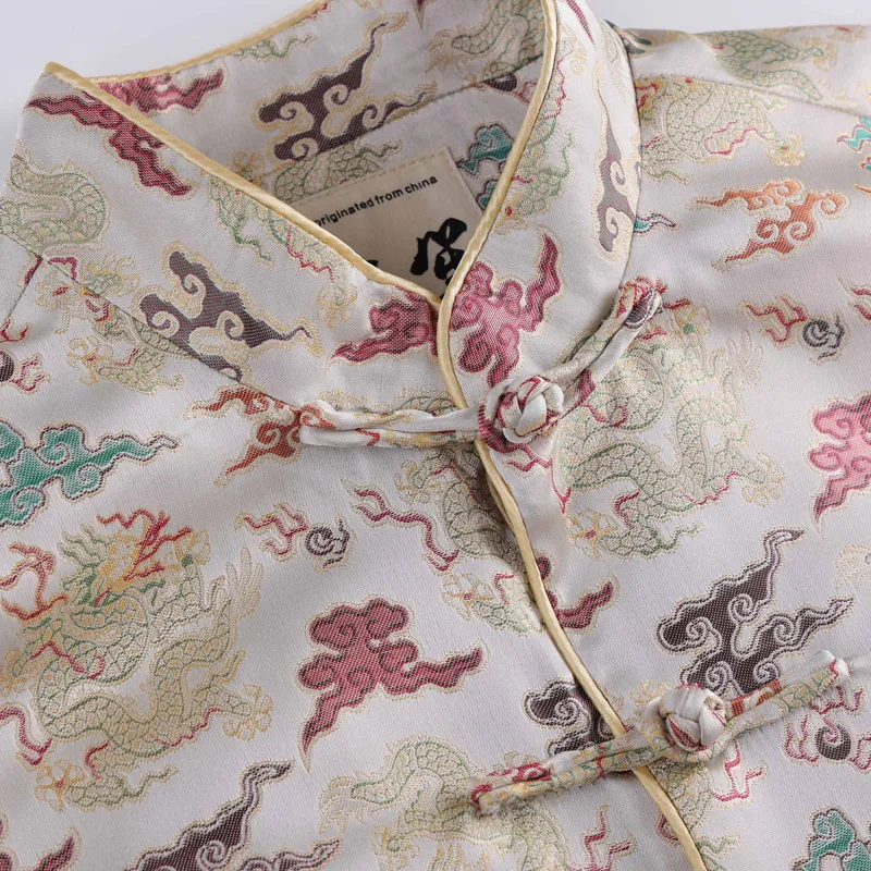 XUANSHENG Jackets Coats Men's Five Toed Dragon-4