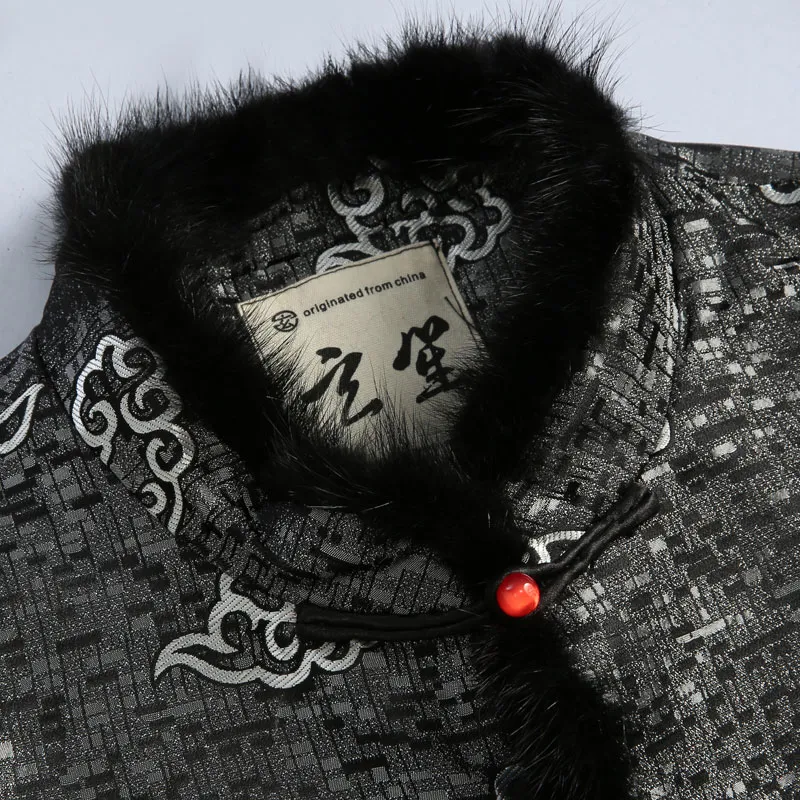 XUANSHENG Puffer Jacket Men's Silver Gray-2