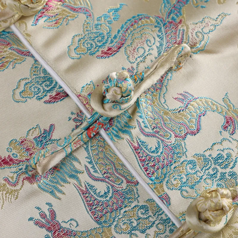 XUANSHENG Jackets Coats Men's Multicolor Auspicious Dragon-5