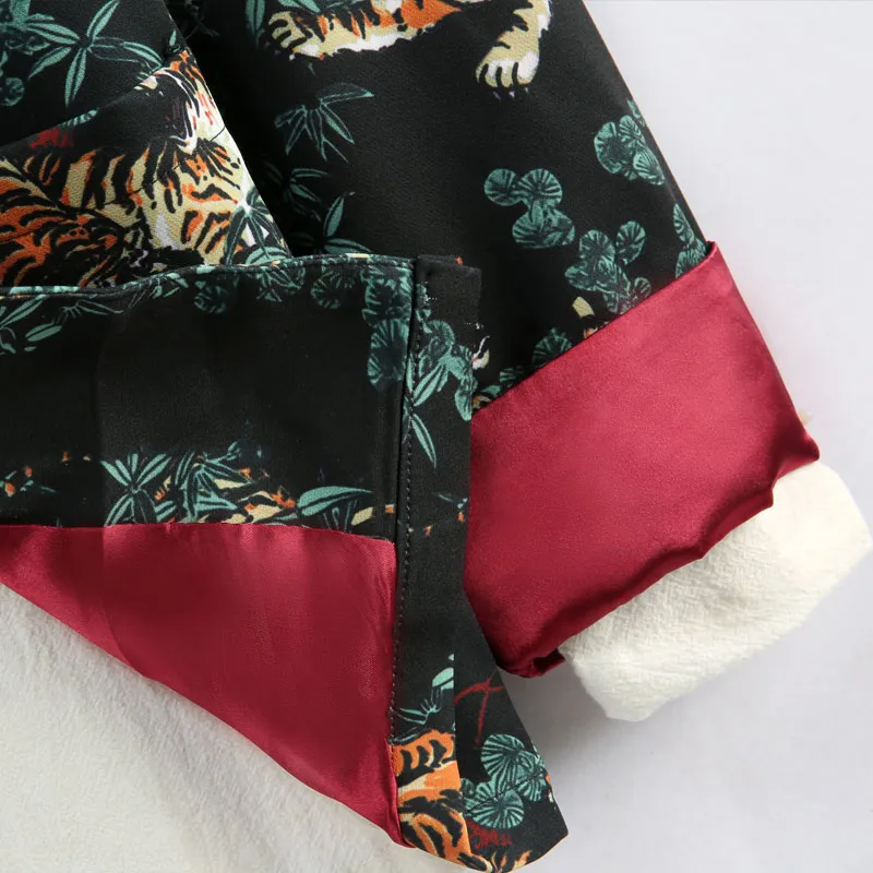 XUANSHENG Jackets Coats Men's One Forest Two Tigers-3