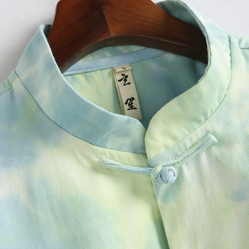 XUANSHENG Shirts Men Rainbow-2