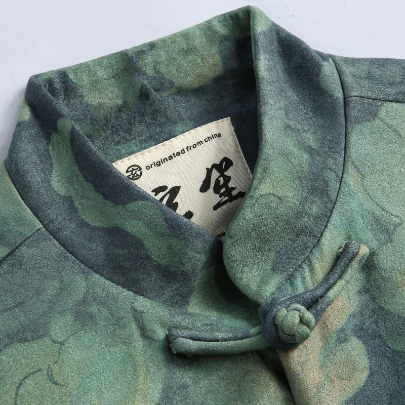 XUANSHENG Jackets Coats Men's Auspicious Clouds-2