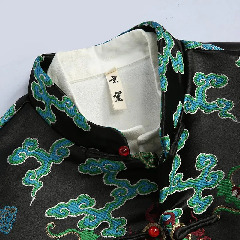 XUANSHENG Jackets Coats Men's Black-1
