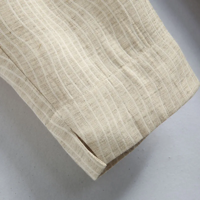 XUANSHENG Casual Sportswear Men's Hemp-6