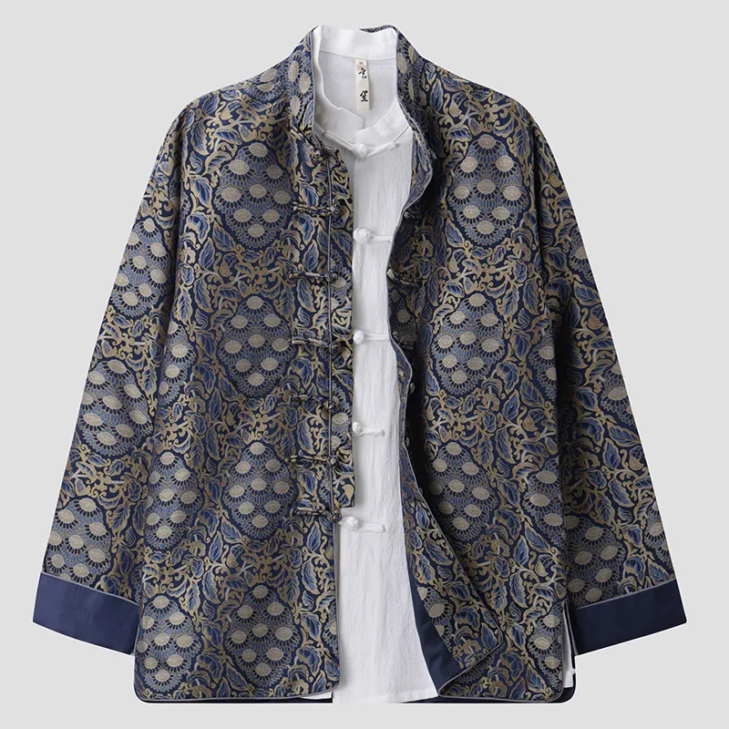 XUANSHENG Jackets Coats Men's Nine Seeds Of Bodhi-2