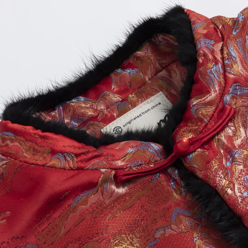 XUANSHENG Puffer Jacket Men's Red-3
