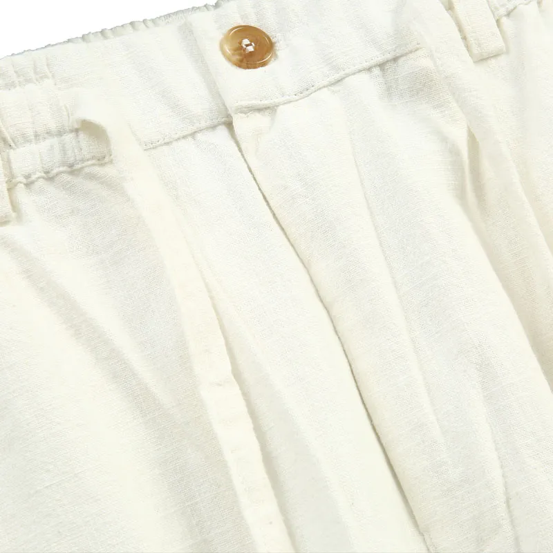 XUANSHENG Casual Pants Men's White-2