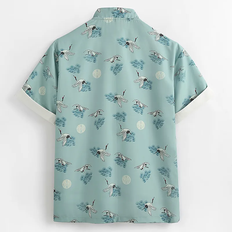 XUANSHENG Shirts Men Sky Blue-1