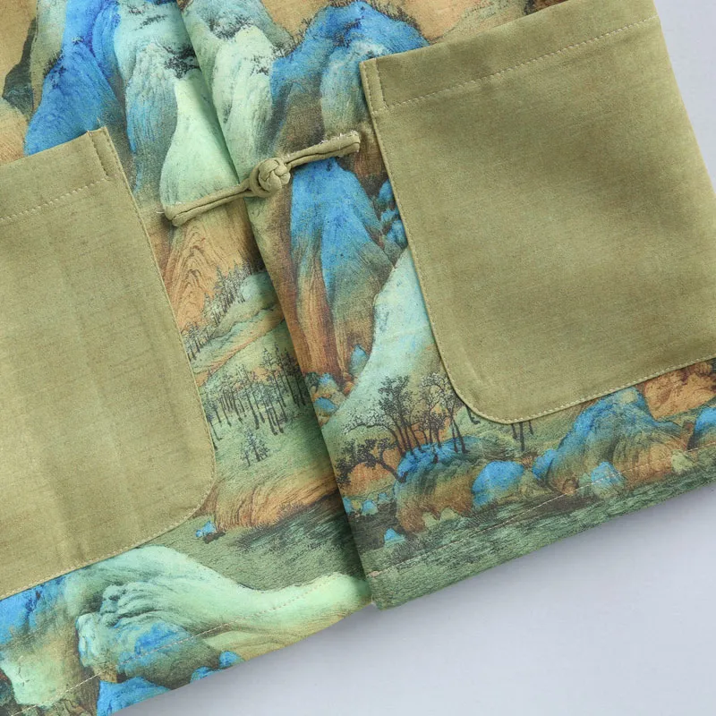 XUANSHENG Shirt Men's Thousands Of Miles-3