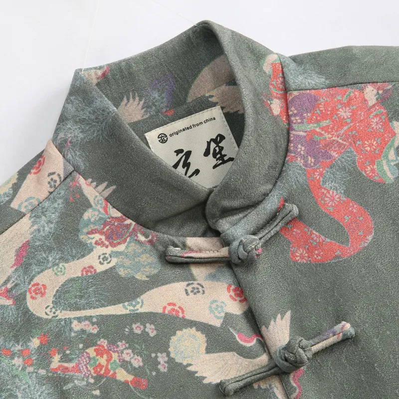 XUANSHENG Jackets Coats Men's Nine Days Of Phoenix Dance-3
