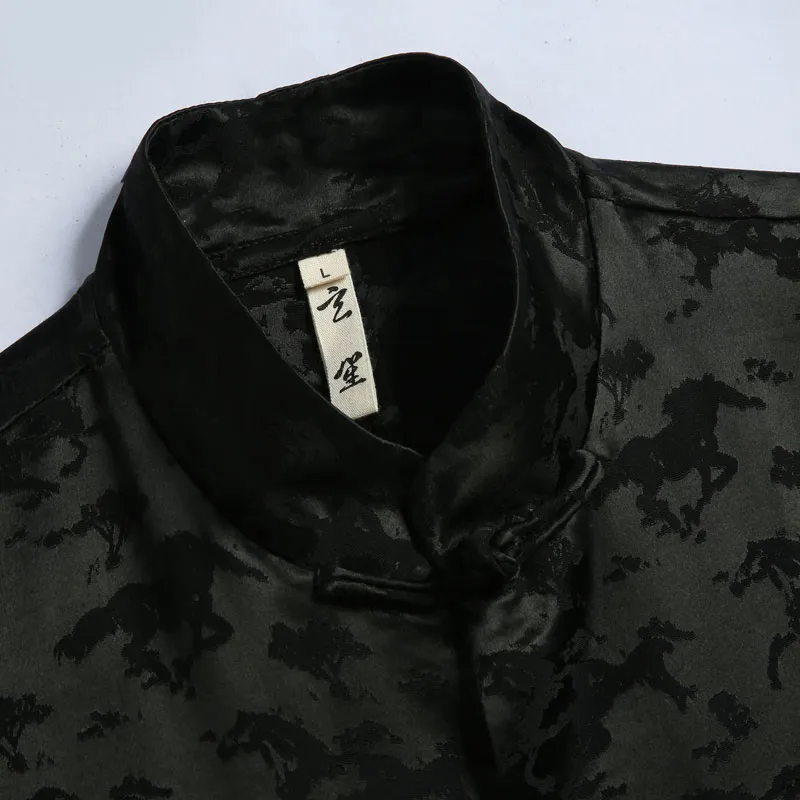 XUANSHENG Casual Sportswear Men's Black-3