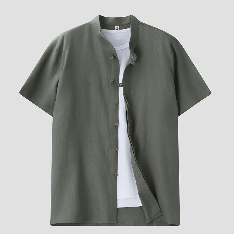 XUANSHENG Shirt Matching Set Men's-10