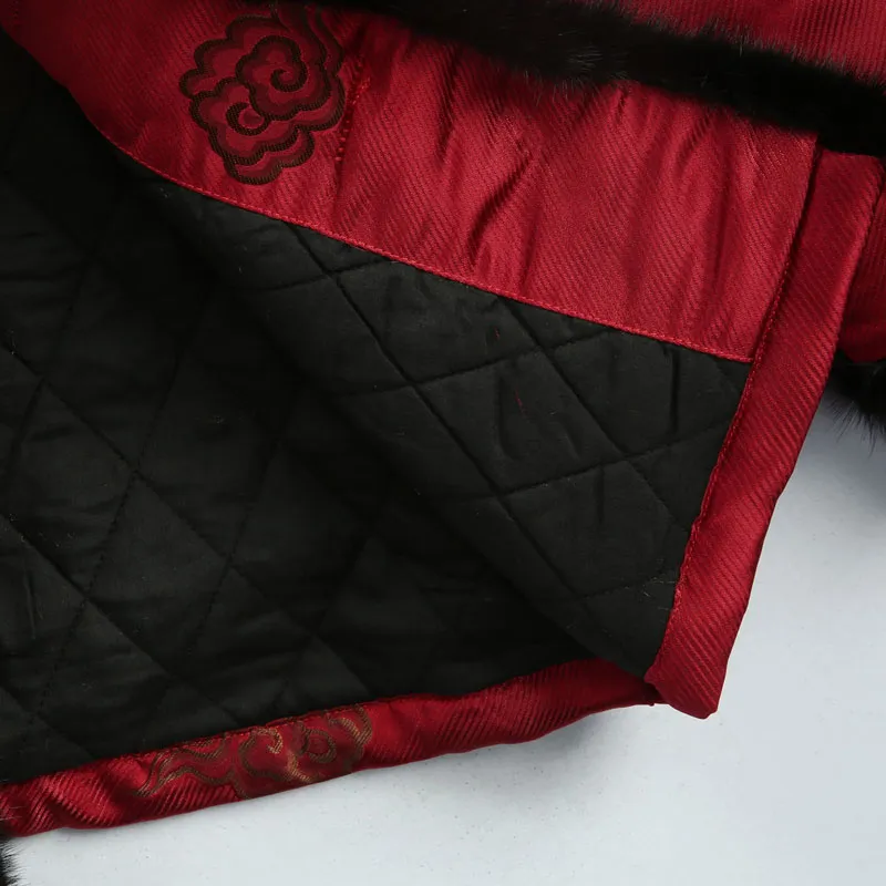 XUANSHENG Puffer Jacket Men's Red-4