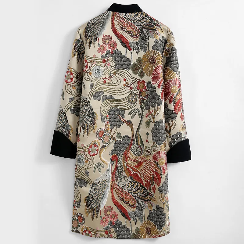 XUANSHENG Coats Men's Dark Brown-2