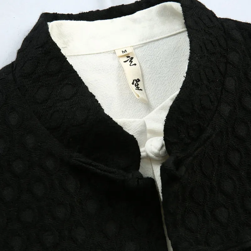 XUANSHENG Jackets Coats Men's Black-4