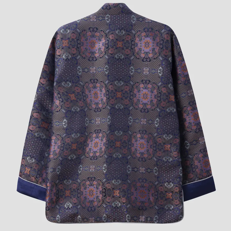 XUANSHENG Jackets Coats Men's Brocade Rhythm Eight Trigrams-2