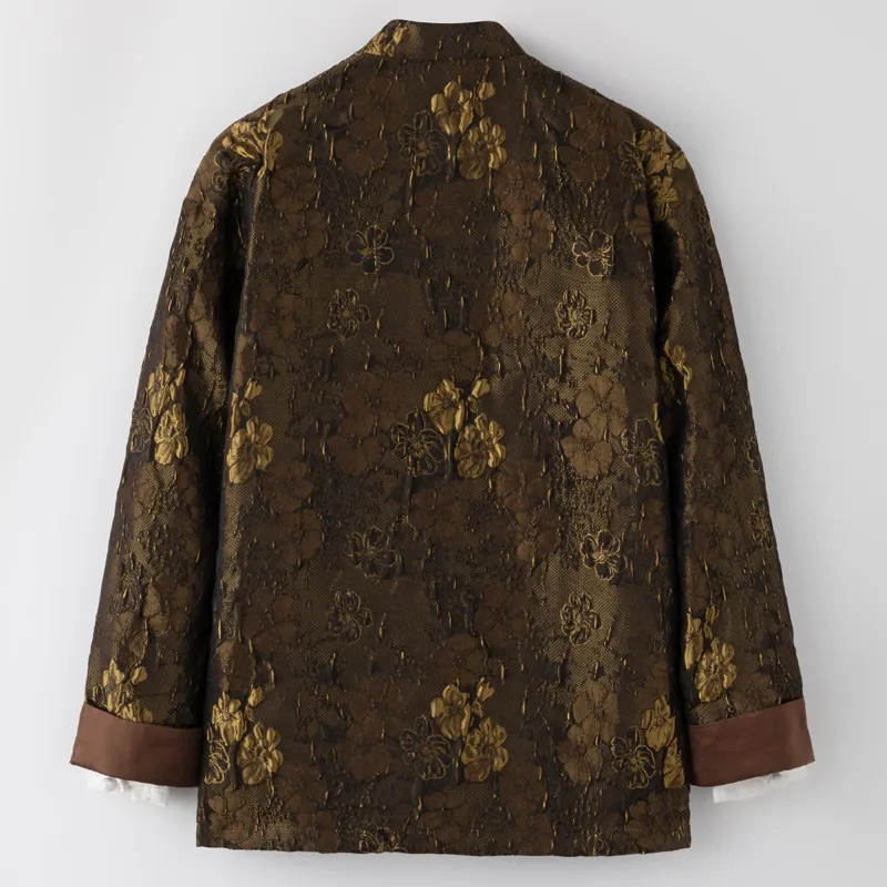 XUANSHENG Jackets Coats Men's Gold-2