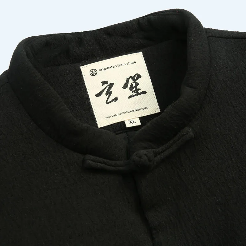 XUANSHENG Puffer Jacket Men's Black-4