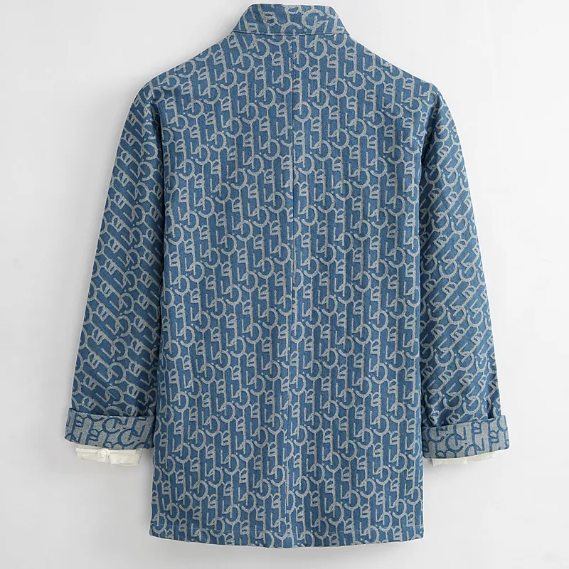 XUANSHENG Jackets Men Letter-1