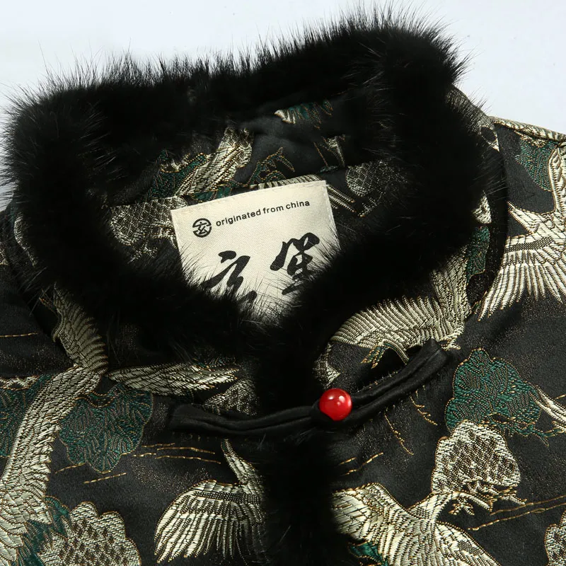 XUANSHENG Puffer Jacket Men's Black-4