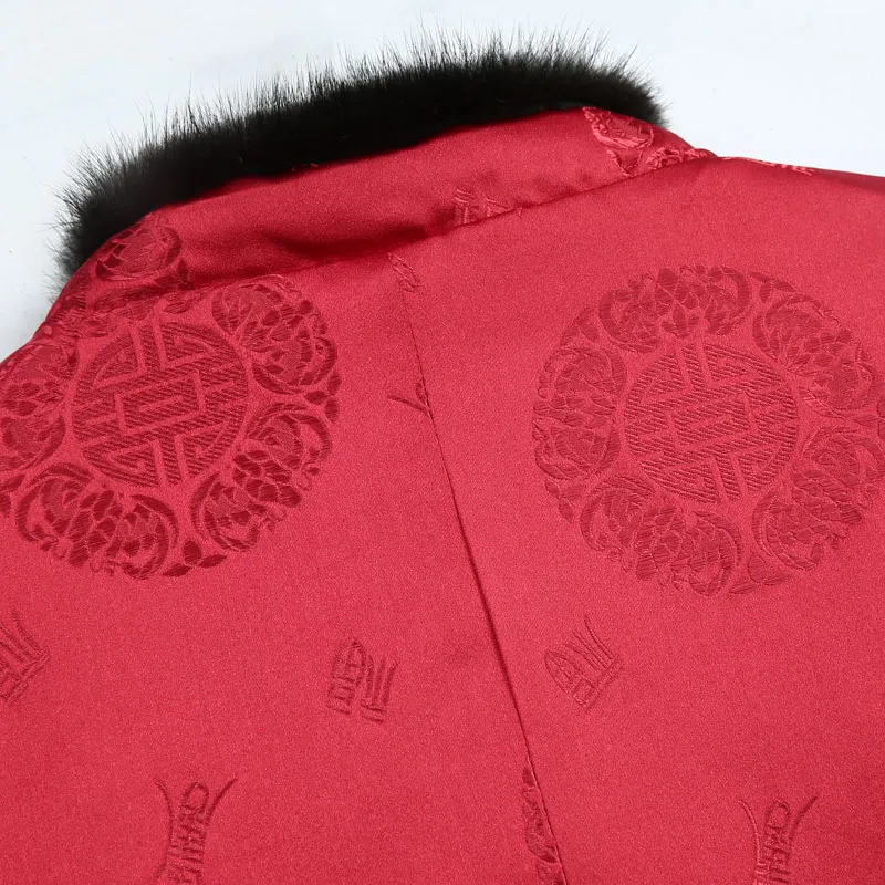XUANSHENG Puffer Jacket Men's Red-1