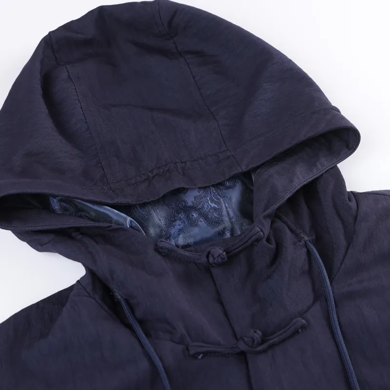 XUANSHENG Jackets Coats Men's Navy Blue-3