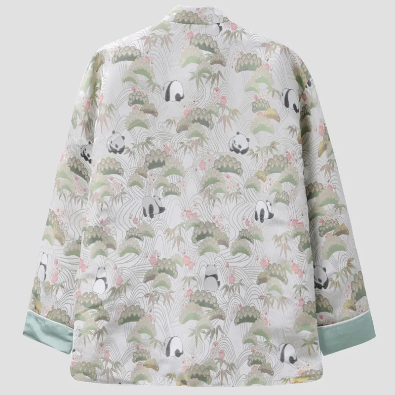 XUANSHENG Jackets Coats Men's Panda Gentleman-1