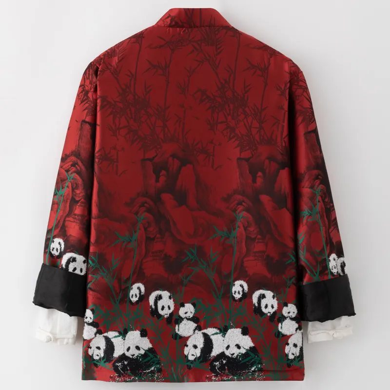 XUANSHENG Jackets Coats Men's Red-1