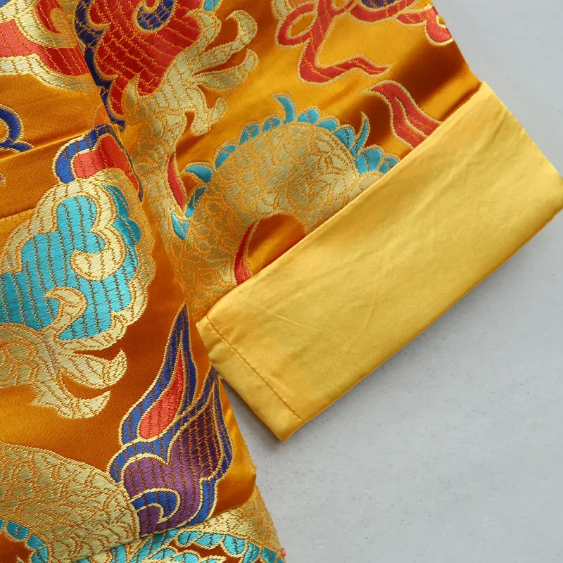 XUANSHENG Jackets Coats Men's Gold-2