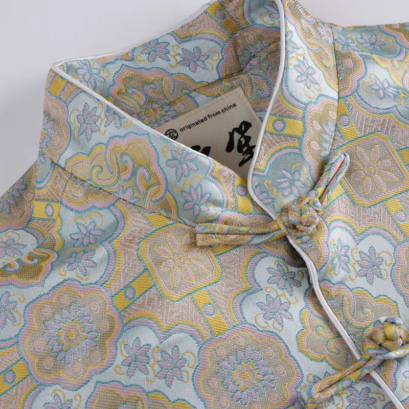 XUANSHENG Jackets Coats Men's Four Part Ruyi Pattern-4