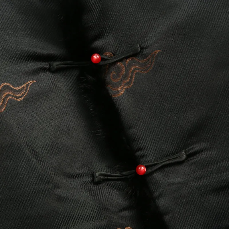 XUANSHENG Puffer Jacket Men's Black-3