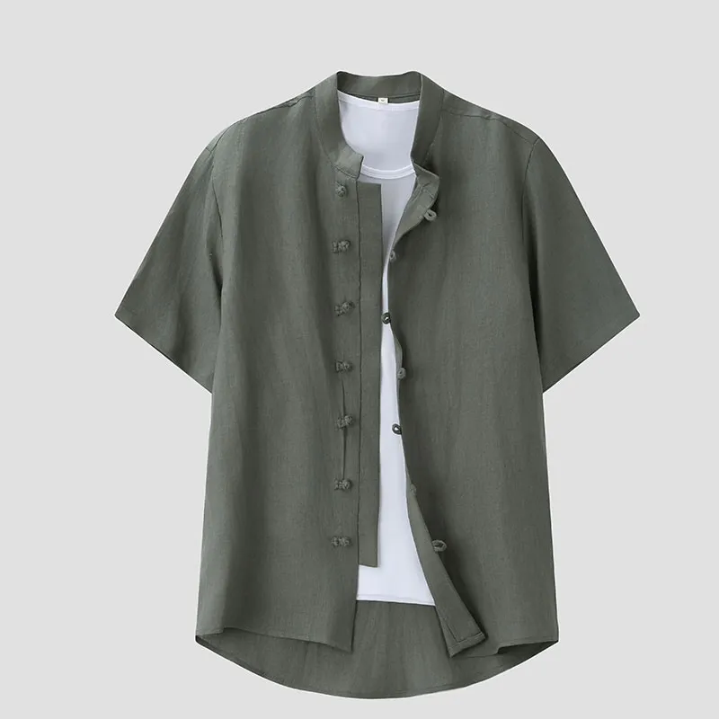 XUANSHENG Shirt Matching Set Men's-9