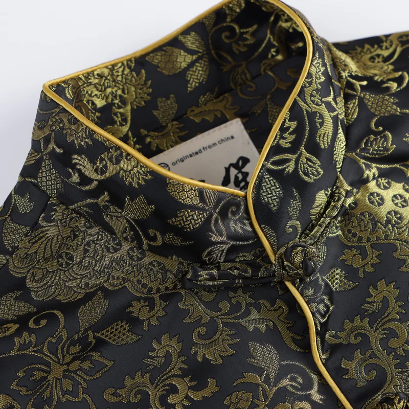 XUANSHENG Jackets Coats Men's Square Lion-4