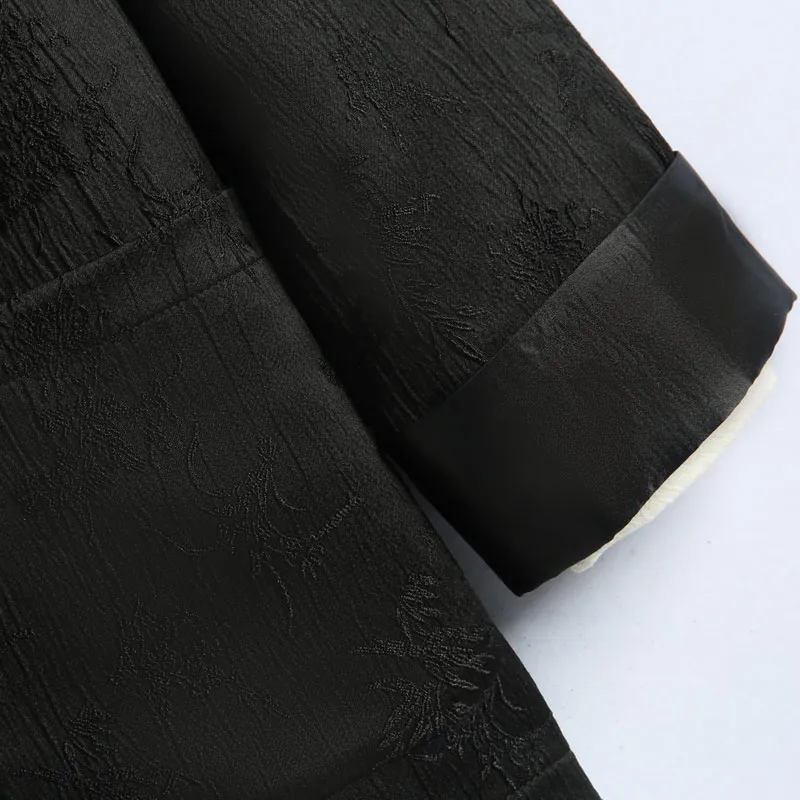 XUANSHENG Jackets Coats Men's Black-4