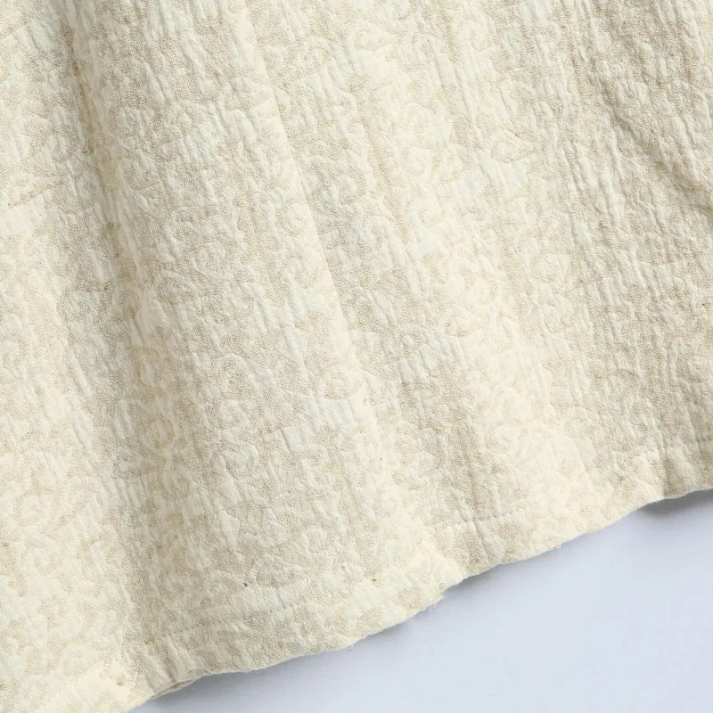 XUANSHENG Shirts Men Hemp-4