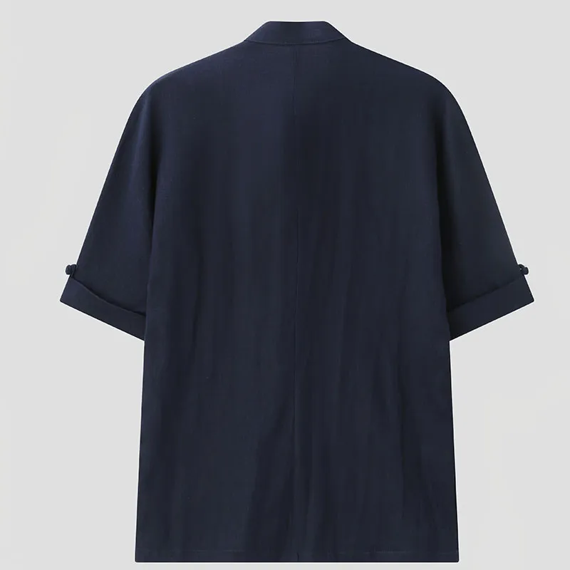 XUANSHENG Shirt Matching Set Men's-21