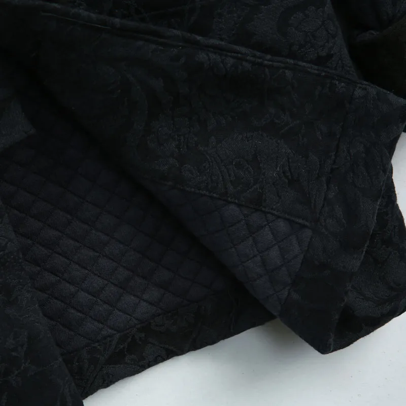 XUANSHENG Puffer Jacket Men's Navy Blue-4