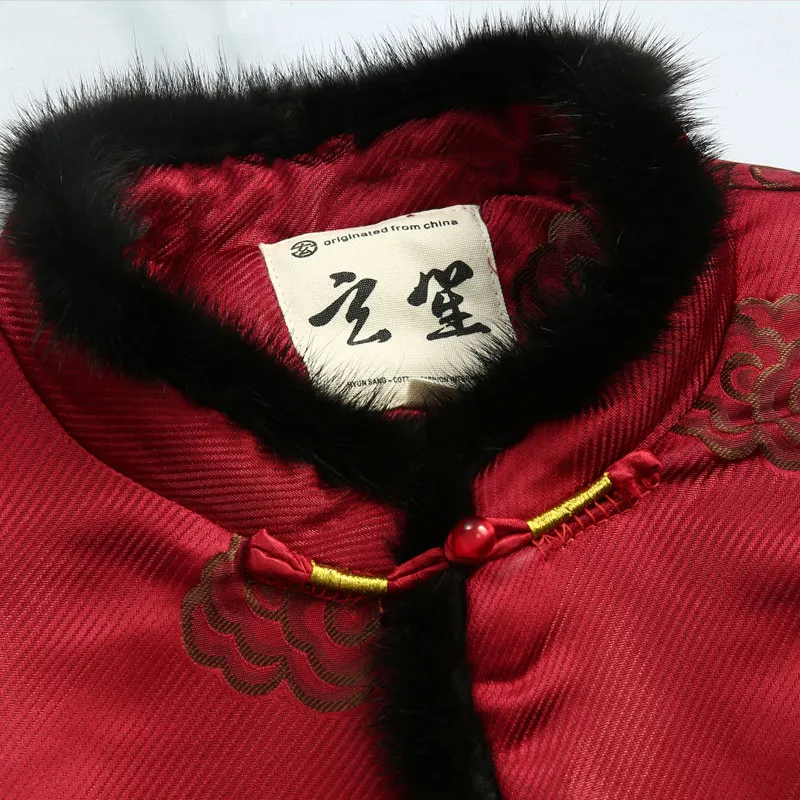 XUANSHENG Puffer Jacket Men's Red-2