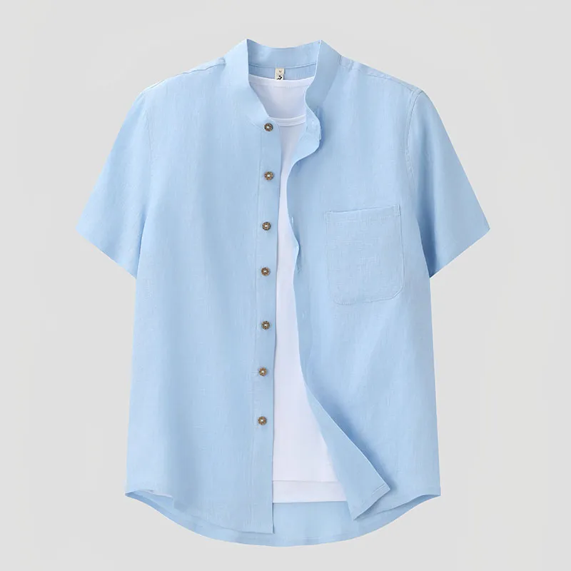 XUANSHENG Shirt Matching Set Men's-10