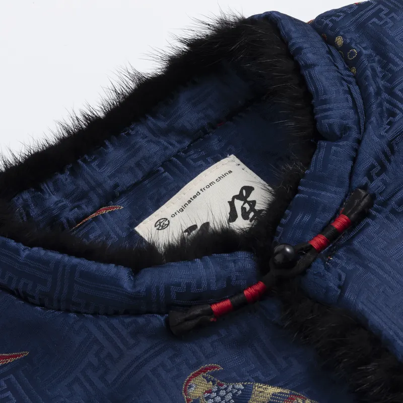 XUANSHENG Puffer Jacket Men's Dark Blue-4