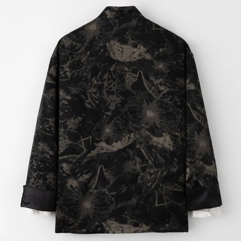 XUANSHENG Jackets Coats Men's Black-1