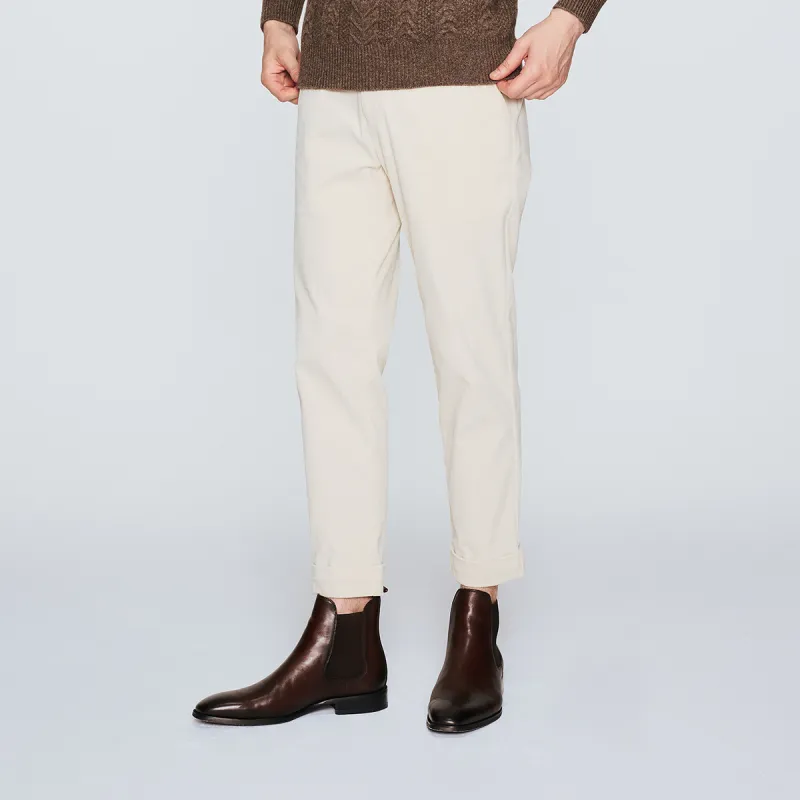 JODOLL Casual Pants Men's Beige-1