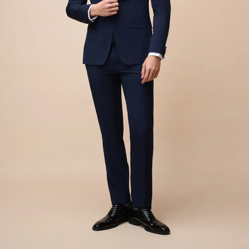 JODOLL Suit Trouser Men's Navy Blue-1