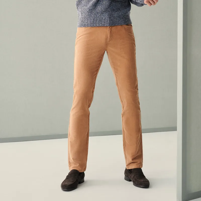 JODOLL Casual Pants Men's Light Brown-1