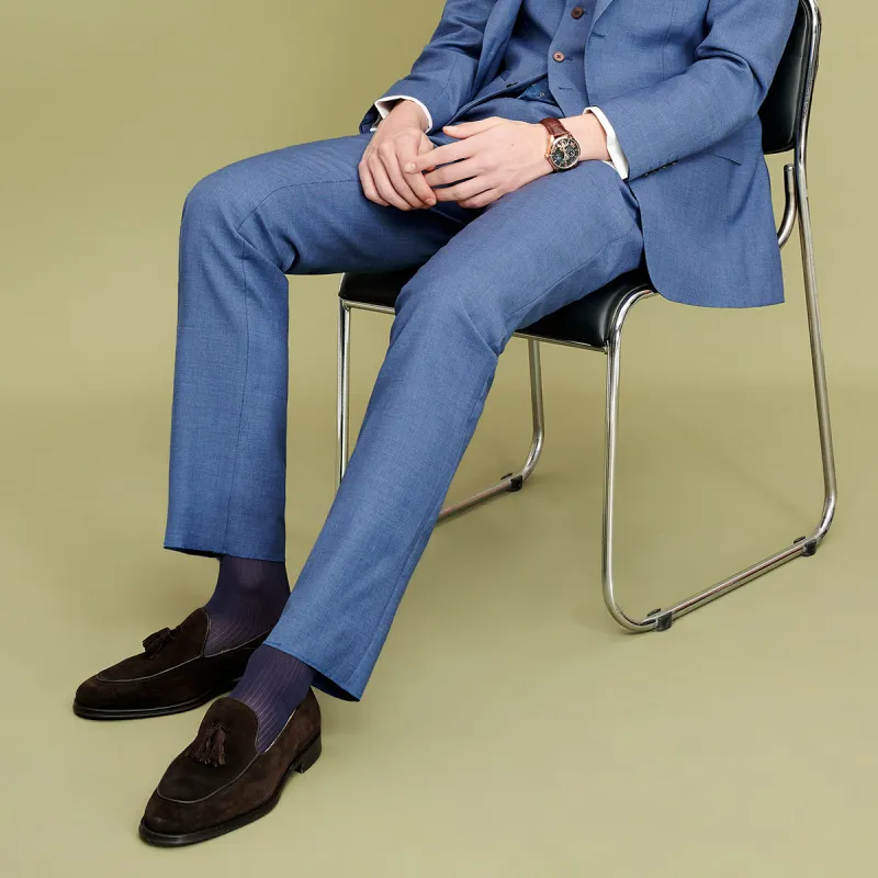 JODOLL Suit Trouser Men's Dusty Blue-3
