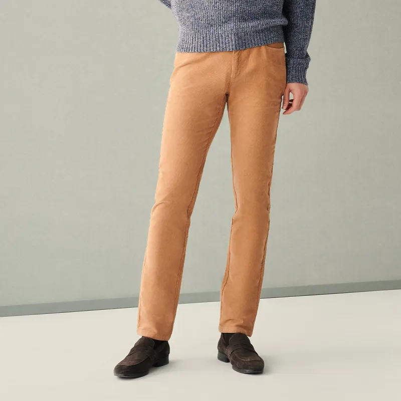 JODOLL Casual Pants Men's Light Brown-3