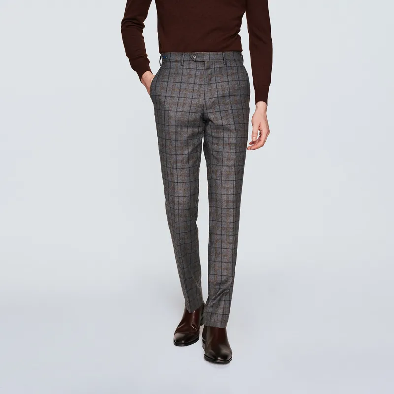 JODOLL Suit Trousers Men Gray-1