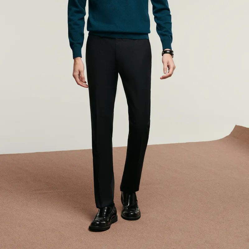 JODOLL Suit Trousers Men Black-1