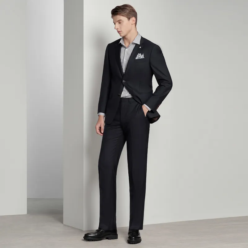 JODOLL Suit Trouser Men's Blue Black-4