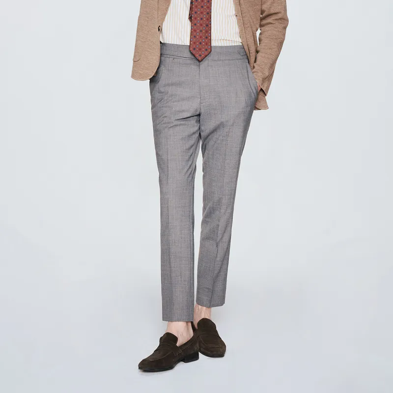 JODOLL Casual Pants Men Gray-3